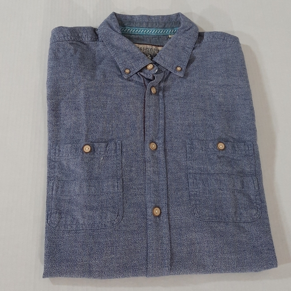 Debenhams Mantaray Long Sleeve Button Down Shirt Runs Big - Picture 6 of 6